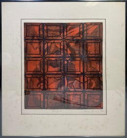 Vintage Signed Sally G. Lithograph 5/80
