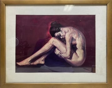 Cassinari Vettor Nude Offset Print