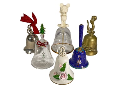6 Lenox & Others Bells Set