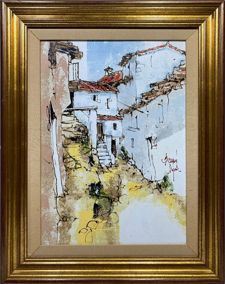 Bernard DUFOUR (XX-XXI) French Painting (1 of 3)