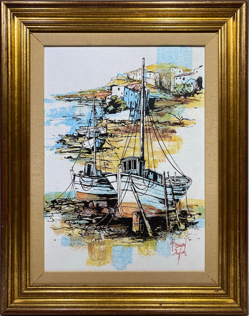 Bernard DUFOUR (XX-XXI) French Painting (1 of 3)