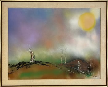 Joseph James AKSTON (1898-1983) Art Work Mixed Media