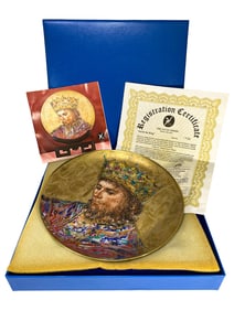 Edna HIBEL (1917-2014) David The King Plate 1930/5000