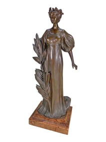 Franz GRUBER (1878-1946) Austrian Bronze Sculpture