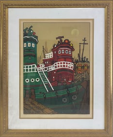 Edward SOKOL (1945-) American Serigraph 67/300