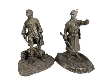The Franklin Mint, 1976 Pewter Soldiers Fig