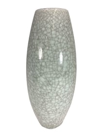 Chinese Celadon Crackle Glaze Vase