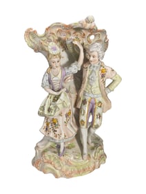 Sylvan China Couple Porcelain Figurine