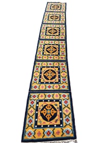 Vintage Hand Made Runer Rug