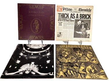 4 Jethro Tull Vinyl Log Plays