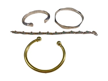 4 Sterling 925 Bracelets