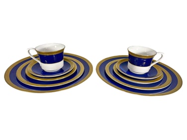 Caverswall English to Royal Buckingham Set
