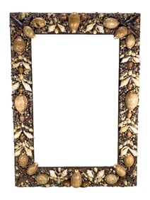 Vintage 1960s Shellwork Frame