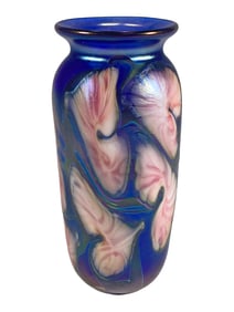 David LOTTON Art Glass Small Vase