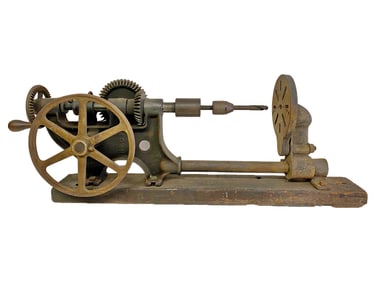 Antique Buffalo Forge Co, NY Hand Drill Iron Press