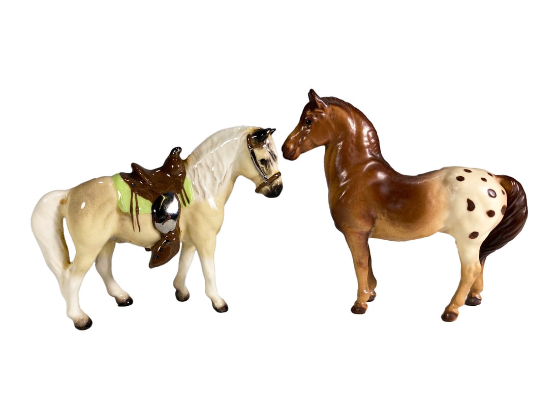 Hagen Renaker Appaloosa & Western Pony Ceramic Fig (1 of 5)
