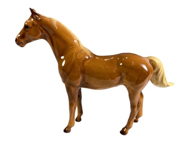 Hagen Renaker Silky Sullivan Race Horse Ceramic Fig