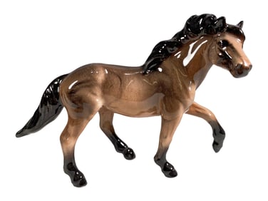 Hagen Renaker Mustang Stallion Horse Ceramic Fig