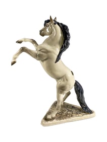 Hagen Renaker Stallion Rearing Ceramic Fig