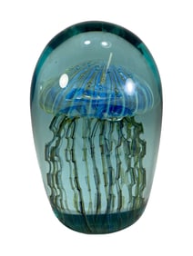 Robert EICKHOLT Jellyfishr Glass Paiperweight