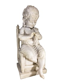 After Biggi FAUSTO Girl Composition Sculpture