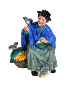 Royal Doulton 1967 Tuppence a Bag Porcelain Fig