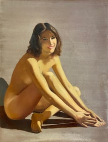 Marc Olivier GREGOIRE (1897-1991) French Nude Painting