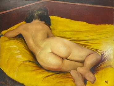 Marc Olivier GREGOIRE (1897-1991) French Nude Painting