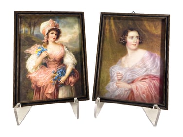Vintage French Miniature Prints