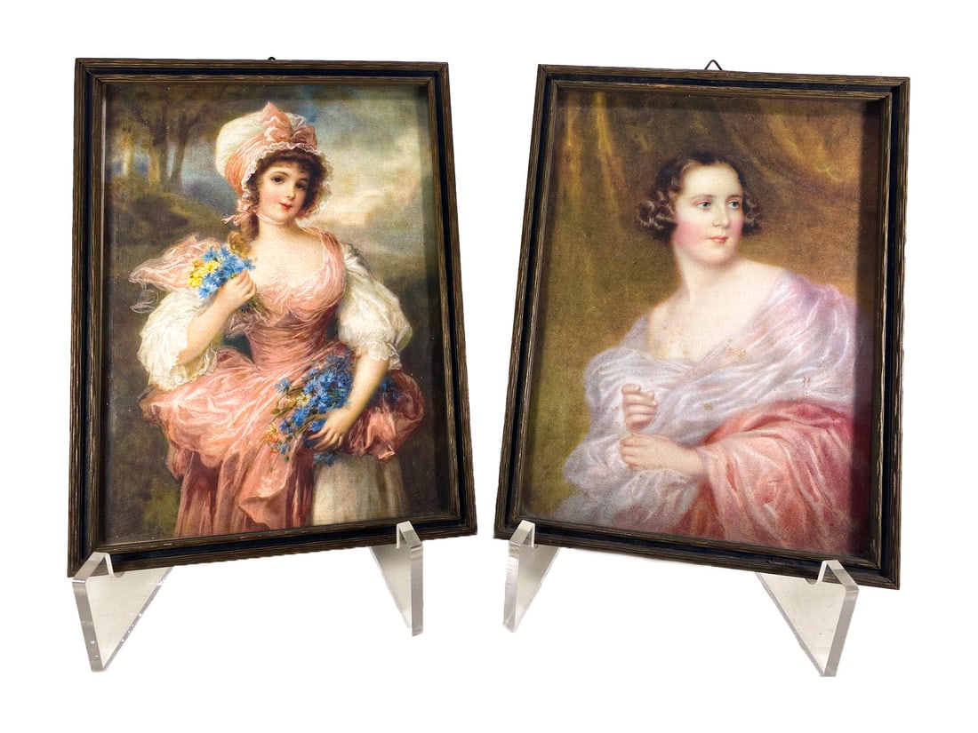 Vintage French Miniature Prints (1 of 4)