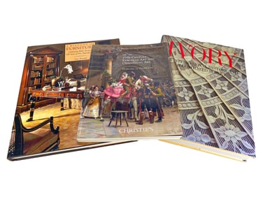 Christies, Ivory Catalog & Furniture Books