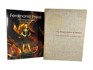 Ferdinand Priess by A. Shayo & History of Painting Books