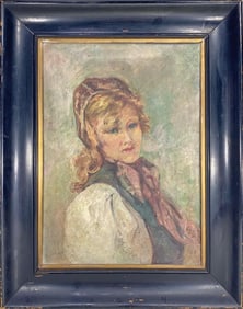 Signed F. BRIANO Oil on Canvas