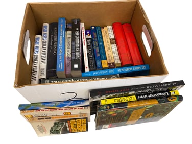 Lot of 23 Books in a Box