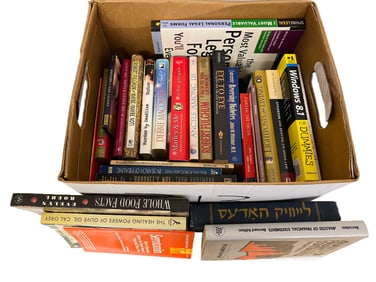 Lot of 26 Books in a Box