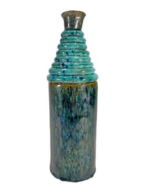Kate Weaver Sudio Enamelled Ceramic Bottle