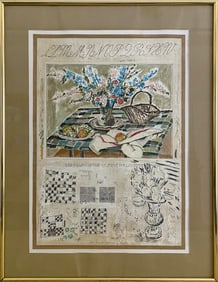 Michael EISEMANN (1943) Israeli Lithograph, 2/300