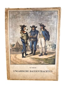 95 Hungarian Folk Costumes Prints, 1957 by M. Kresz