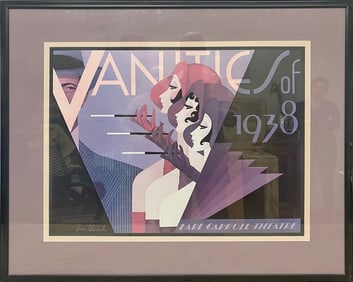 Vanities of 1938 Earl Carrol Theatre by Harry Wysocki Print