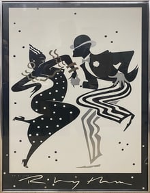 Ty Wilson Rhythm Jazz Dancing Print 1987