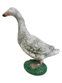 25 inches Garden Concrete Goose Statue