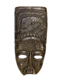 Vintage African Tribal Wodden Mask