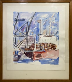 Myra ROSEN (1929-2019) Watercolor