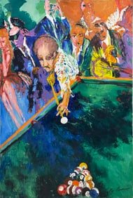 After Leroy NEIMAN Acrilyc on Canvas Painting