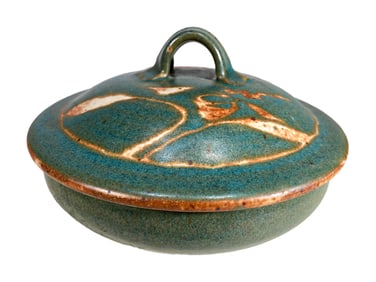 Vintage Pottery Lided Casserole
