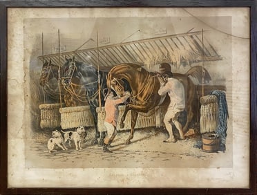 Lemercier, Paris Antique French Print