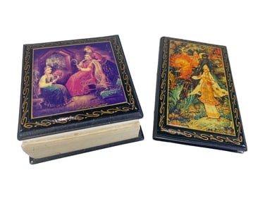 2 Russian Notebook & Agenda, signed