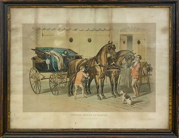 Lemercier, Paris Antique French Print