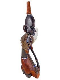 African Native Tribal Wood Statue