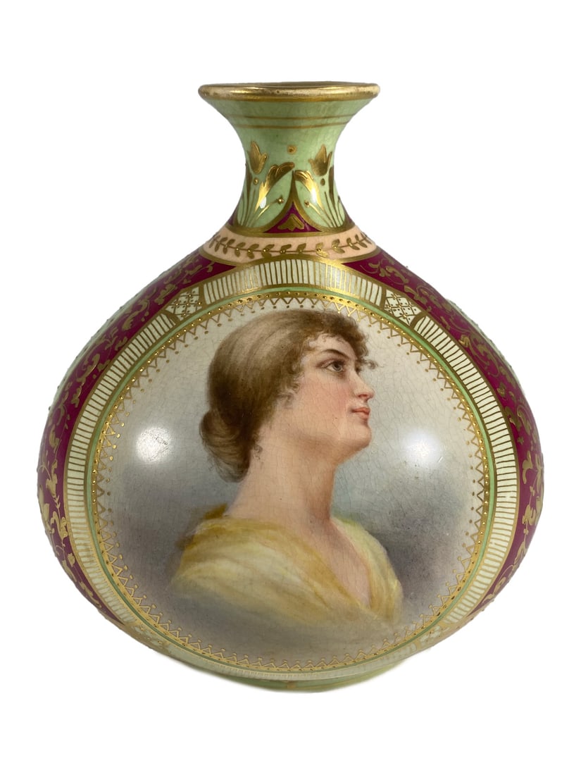 Royal Bonn, Germany Small Porcelain Vase (1 of 7)